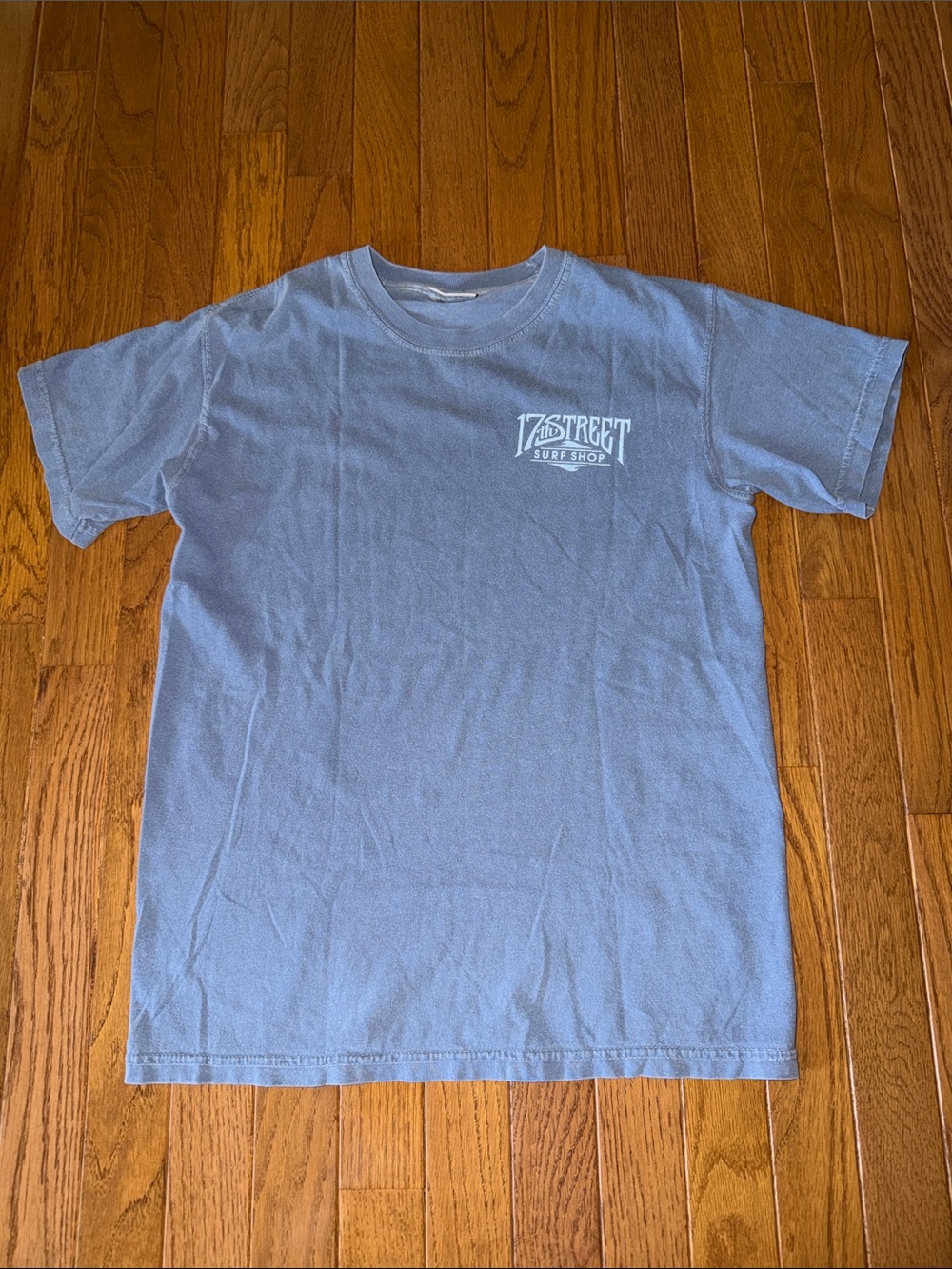 Women's Dusty Blue Short Sleeve Tee